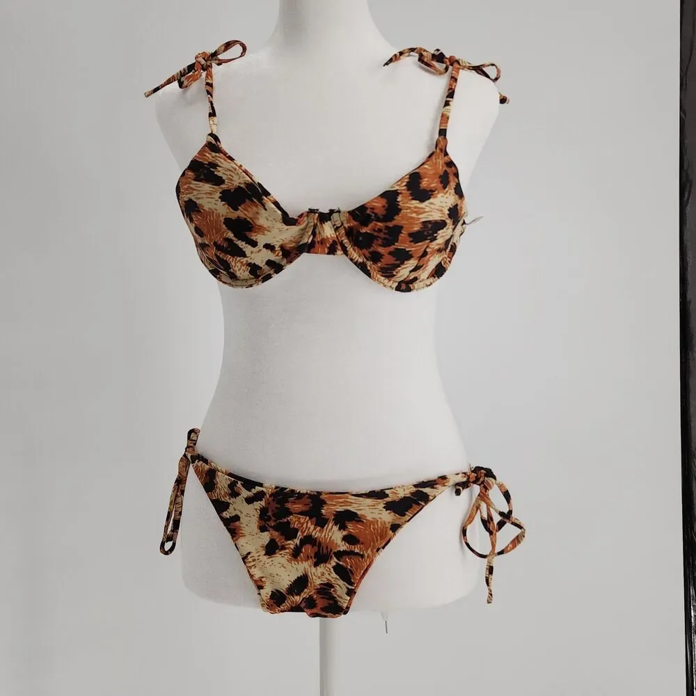 Animal Print Bikini (8) - Picture 1 of 4